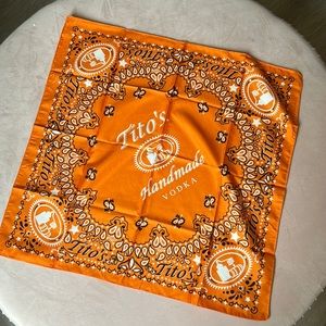Titos Vodka Orange Bandana